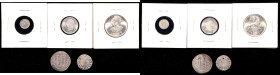 MIXED LOTS. Quintet of Silver Issues (5 Pieces), 12th Century - 1944. Grade Range: VERY FINE to UNCIRCULATED.
1) Ilkhanid 2 Dirhams. ND (AH 716-36 / ...