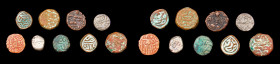 MIXED LOTS. China & India. Nonet of Silver and Bronze Issues (9 Pieces), ca. 12th-18th Centuries. Average Grade: VERY FINE.
Includes various silver a...