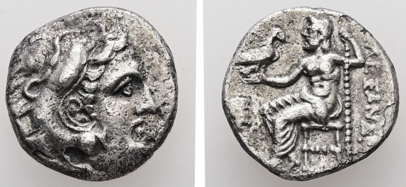 Kings of Macedon. Alexander III "the Great", 336-323 BC. AR, Drachm. 3.92 g. - 1...