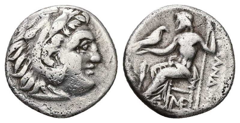 Kings of Macedon. Alexander III 'the Great', 336-323 BC. AR, Drachm. 4.11 g. - 1...