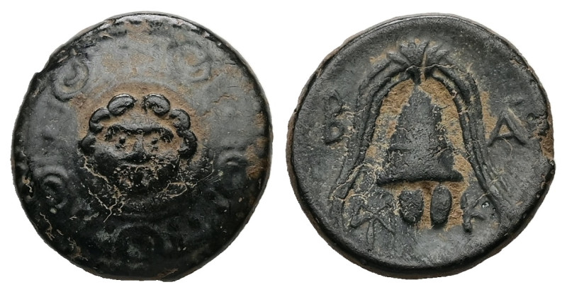 Kings of Macedon. Alexander III 'the Great', 336-323 BC. AE. 1.98 g. - 13.80 mm....