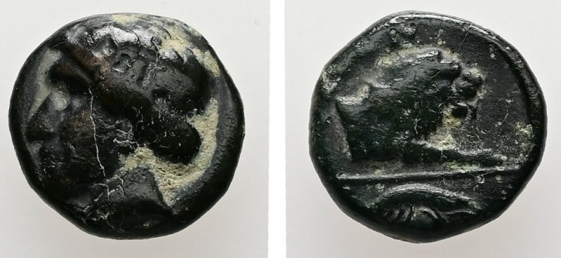 Asia Minor. Uncertain mint. ca. 4th-3rd centuries BC. AE. 1.19 g. - 10.53 mm.
Ob...