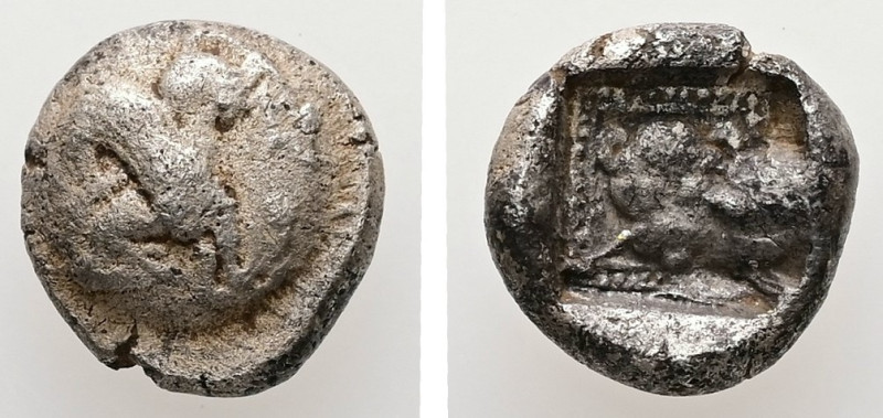 Dynasts of Lycia. Uncertain Dynast. ca. 5th century BC. AR, Diobol (1/6 Stater)....