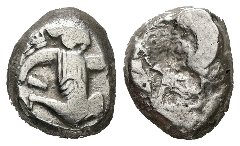 Persia, Achaemenid Empire. Artaxerxes II - Darius III, ca. 375 - 336 BC. AR, Sig...