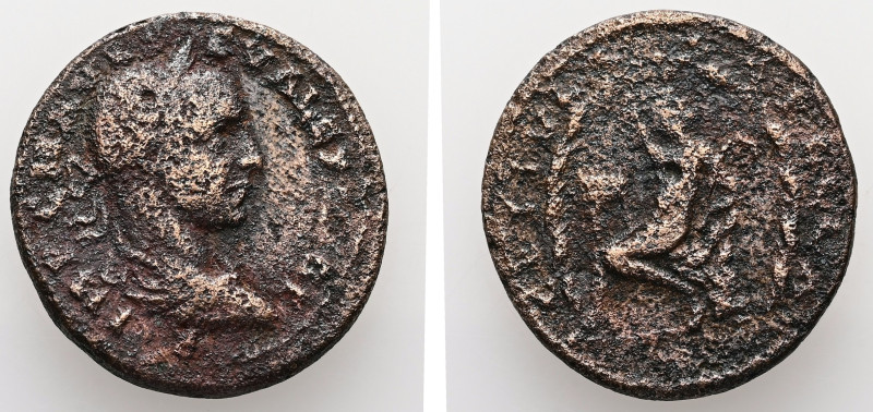 Macedon, Pella. Severus Alexander, AD 222-235. AE. 8.38 g. 24.68 mm.
Obv: IMP C ...