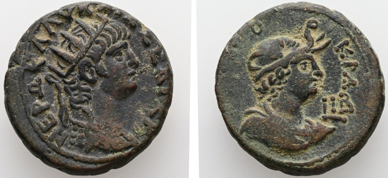 Egypt, Alexandria. Nero, AD 65/6. BL, Tetradrachm. 12.60 g. 25.18 mm.
Obv: ΝΕΡΩ ...