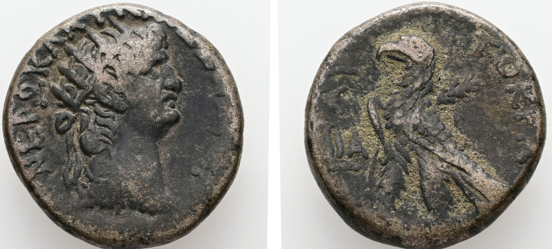 Egypt, Alexandria. Nero, AD 64/5. BL, Tetradrachm. 12.65 g. 24.16 mm.
Obv: ΝΕΡΩ ...