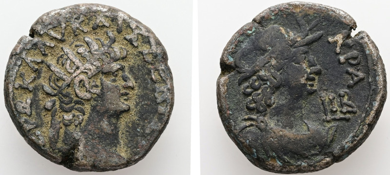 Egypt, Alexandria. Nero, AD 65/6. BL, Tetradrachm. 13.24 g. 24.31 mm.
Obv: ΝΕΡΩ ...