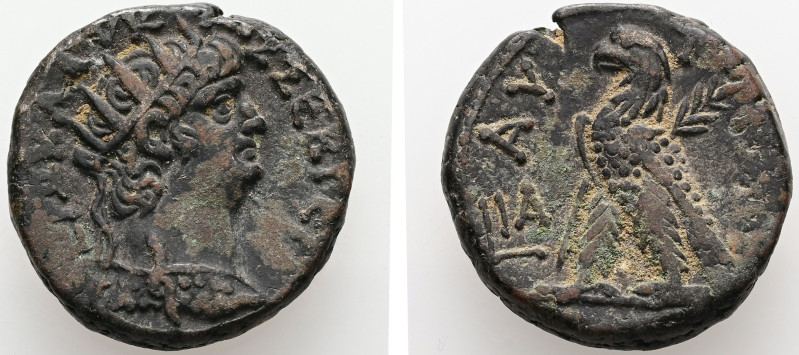 Egypt, Alexandria. Nero, AD 64/5. BL, Tetradrachm. 13.50 g. 23.98 mm.
Obv: ΝΕΡΩ ...