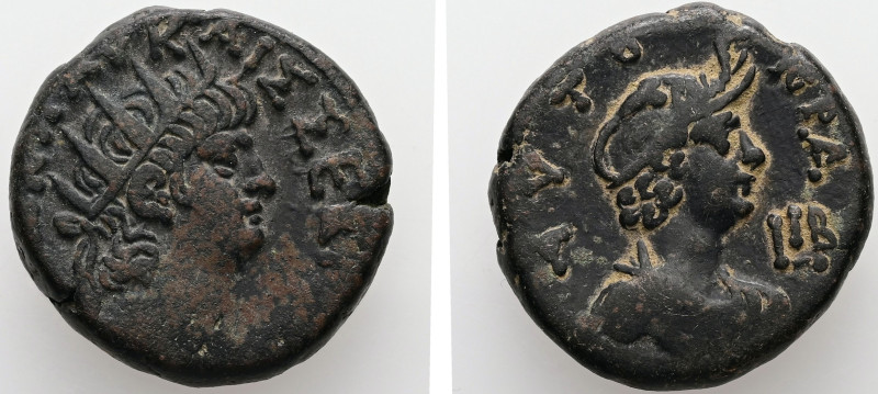 Egypt, Alexandria. Nero, AD 65/6. BL, Tetradrachm. 13.52 g. 23.97 mm.
Obv: [ΝΕΡΩ...