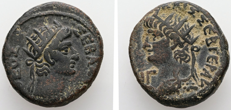 Egypt, Alexandria. Nero, with Divus Augustus. AD 66/67. BL, Tetradrachm. 13.38 g...