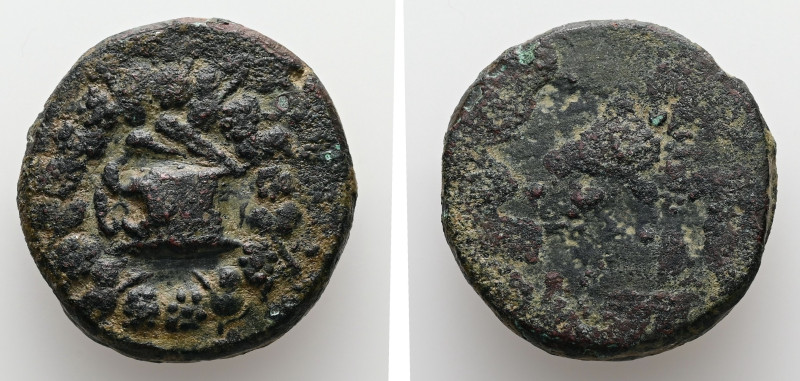 Uniface. The reverse is blank. Possibly a "mint" trial strike of an obverse die....