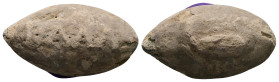 PB Greek sling bullet. Thrace. (c. 4th–1st centuries BC)
Sling bullet is with an image of a bee on one side and with an inscription ΚΑΛΑ (Κάλα, Kala) ...