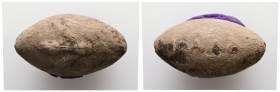 PB Greek sling bullet. Thrace (c. 4th–1st centuries BC)
Sling bullet is with an image of a bee on one side and with an inscription ΚΑΛΑ (Κάλα, Kala) o...