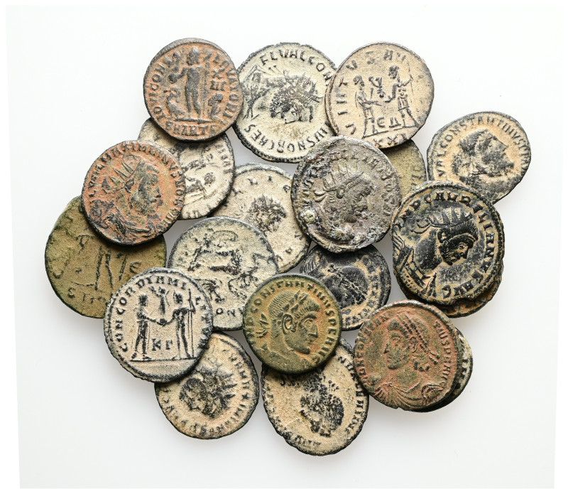 Lot of 20 unclassified See picture. LOT SOLD AS IS, NO RETURNS."some coins repat...