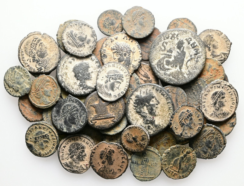 Lot of 50 unclassified See picture. LOT SOLD AS IS, NO RETURNS."some coins repat...