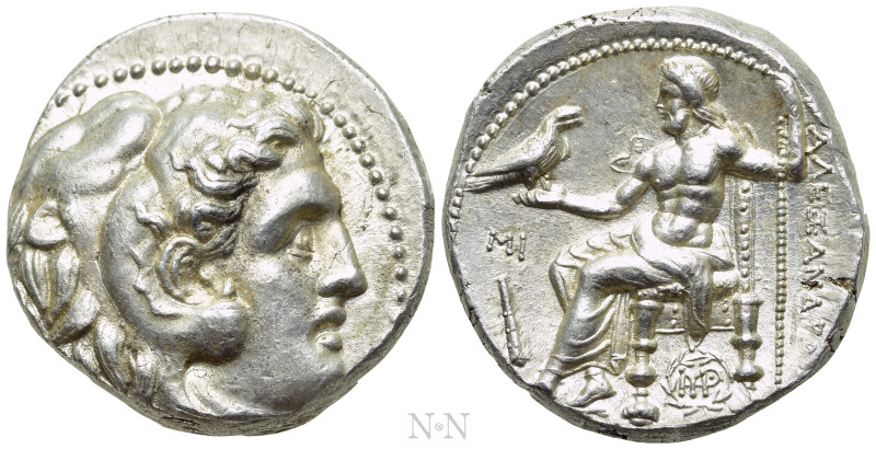 SELEUKID KINGDOM. Seleukos I Nikator (312-281 BC). Tetradrachm. Babylon I. Struc...