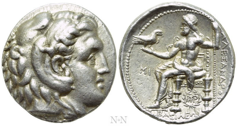 SELEUKID KINGDOM. Seleukos I Nikator (312-281 BC). Tetradrachm. Babylon I. In th...