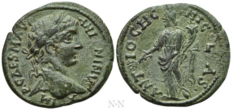 PISIDIA. Antioch. Caracalla (198-217). Ae. 

Obv: IMP CAES M AVR ANTONINVS. 
...