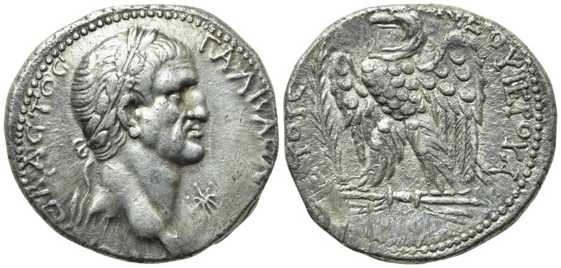 SELEUCIS & PIERIA. Antioch. Galba (68-69). Tetradrachm. Dated RY 1 (AD 68). 

...