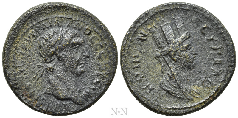 SELEUCIS & PIERIA. Koinon. Trajan (98-117). Ae. Struck in Rome for use in Syria....