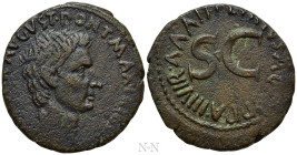 AUGUSTUS (27 BC-AD 14). As. Publius Lurius Agrippa, moneyer