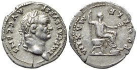 VESPASIAN (69-79). Denarius. Rome