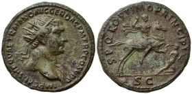 TRAJAN (98-117). Dupondius. Rome