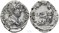 HADRIAN (117-138). Denarius. Rome. "Travel Series" issue