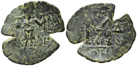 TIBERIUS III (APSIMAR) (698-705). Follis. Constantinople. Dated RY 4 (701/2)