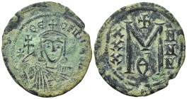 THEOPHILUS (829-842). Follis. Constantinople