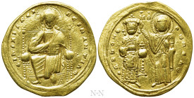 ROMANUS III ARGYRUS (1028-1034). GOLD Histamenon Nomisma. Constantinople