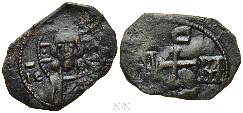 ANONYMOUS FOLLES. Class L. Attributed to Alexius I (1081-1118). Constantinople. ...