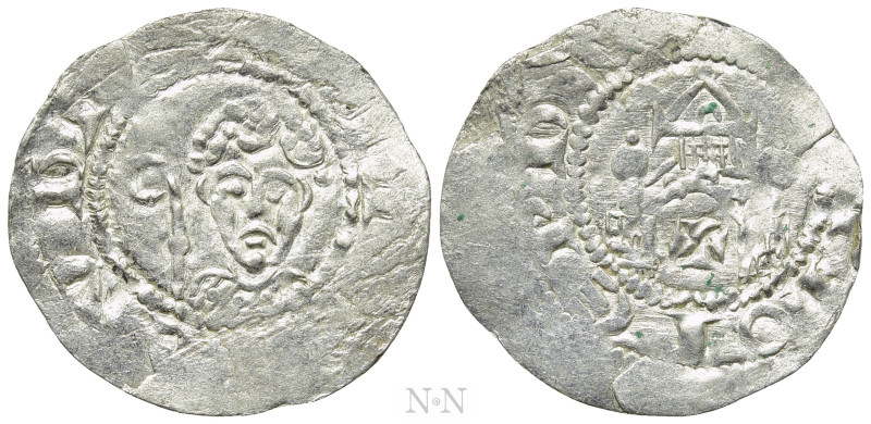 GERMANY. Mainz. Liutpold (1051-1059). Denar. 

Obv: Bust facing; crosier to le...