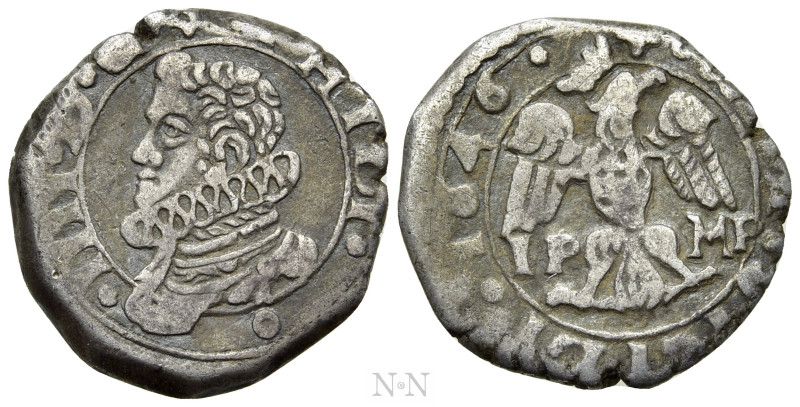 ITALY. Sicily. Messina. Filippo IV di Spagna (1621-1665). Tarì (1646-IP-MP). 
...