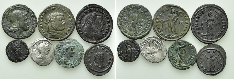 7 Roman Coins.

Obv: .
Rev: .

.

Condition: See picture.

Weight: g.
...