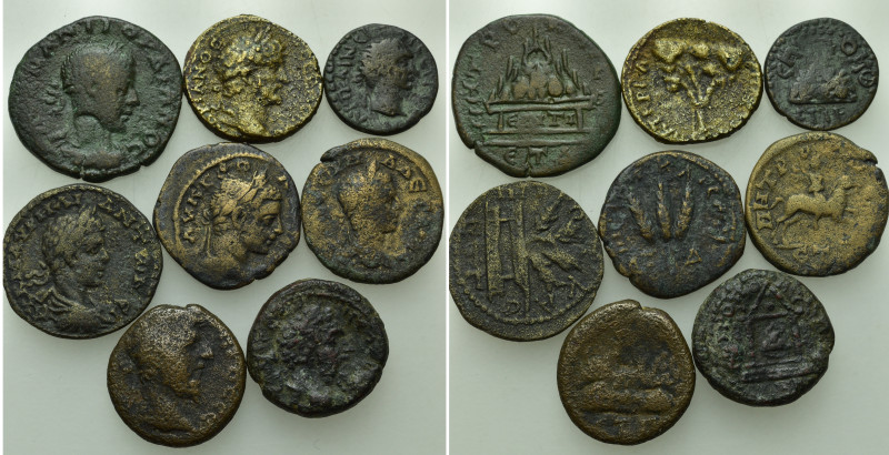 8 Roman Provincial Coins of Caesaraea. 

Obv: .
Rev: .

. 

Condition: Se...