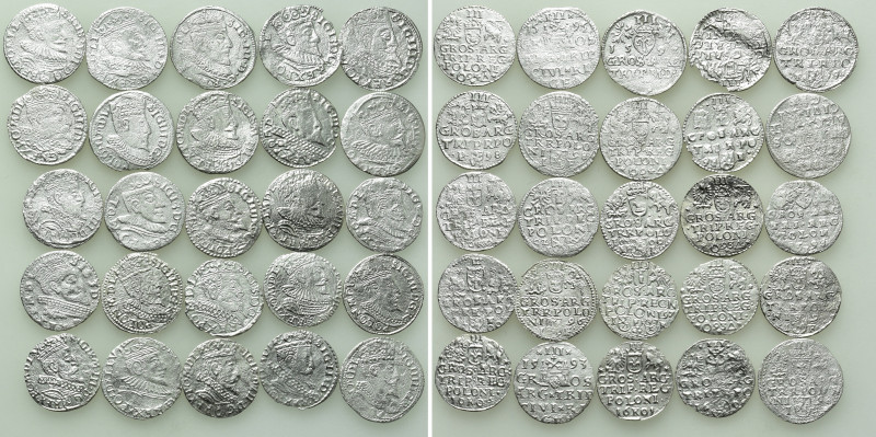 25 Coins of Poland. 

Obv: .
Rev: .

. 

Condition: See picture.

Weigh...