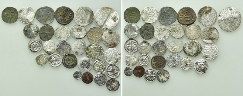 28 Byzantine, Medieval and Modern Coins. 

Obv: .
Rev: .

. 

Condition: ...