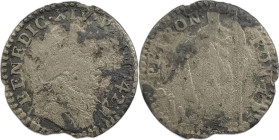 Bologna. Benedetto XIV 1742 muraiola da 2 bolognini MI gr. 1,09. Munt., 235.
MB