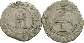 Genova. Repubblica 1577 cavallotto Ag. MIR., 242/4.
BB+