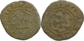 Genova. Dogi biennali 1590 LV soldino MI gr. 0,84. MIR., 250/14.
BB