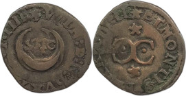 Mantova. Vincenzo I Gonzaga 1587-1612 quattrino MI gr. 0,84. CNI., 105-122.
BB