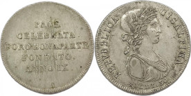 Milano. Repubblica Cisalpina 1800-1801 30 soldi Ag. Gig., 2.
BB+