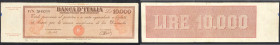 Repubblica italiana 12/06/1950 lire 10000. Gig., 72f. 
BB