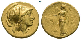Kings of Macedon. Amphipolis. Alexander III "the Great" 336-323 BC. 
Stater AV

18 mm, 8,60 g



Nearly Very Fine