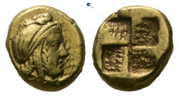 Mysia. Kyzikos circa 450-400 BC. 
Sixth Stater or Hekte EL

11 mm, 2,70 g



Very Fine