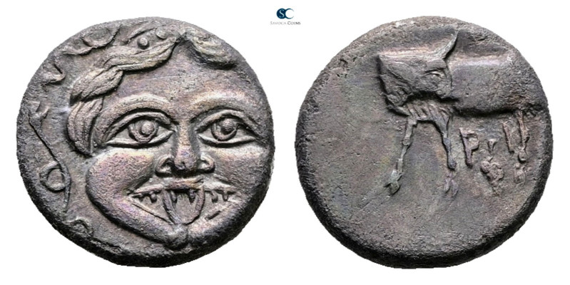 Mysia. Parion circa 400-300 BC. 
Hemidrachm AR

13 mm, 1,94 g



Very Fin...