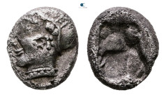 Ionia. Phokaia circa 521-478 BC. 
Diobol AR

10 mm, 1,21 g



Nearly Very Fine