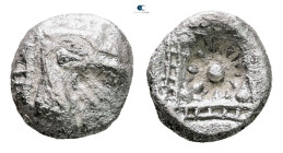Caria. Kindya circa 510-480 BC. 
Tetrobol AR

10 mm, 1,15 g



Fine